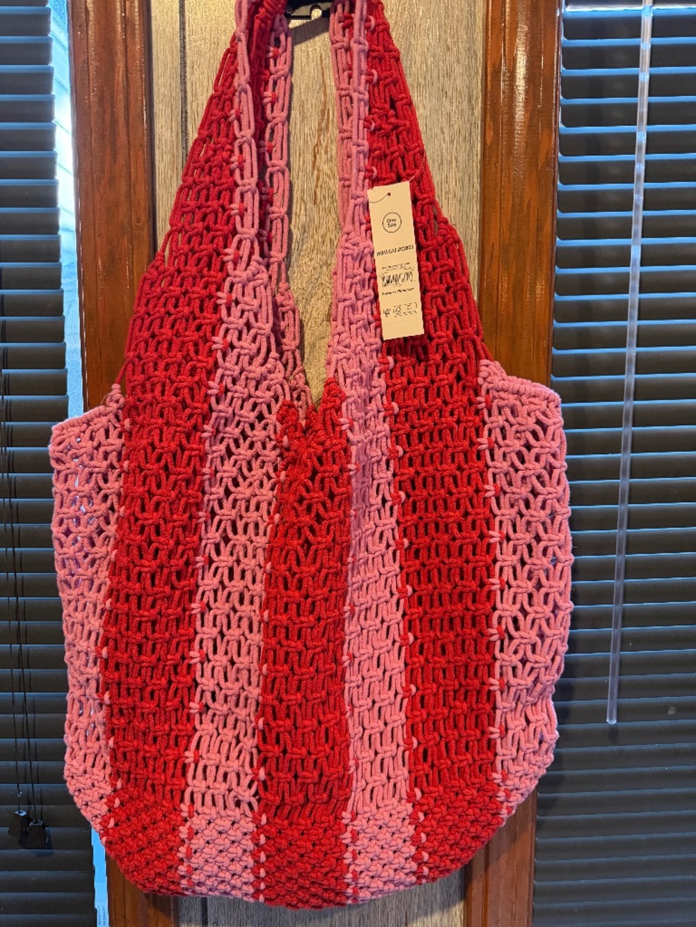 No Boundaries crochet Boho bag